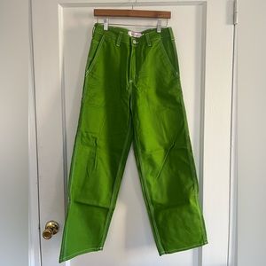 Lime green Lisa Says Gah Dylan Jean